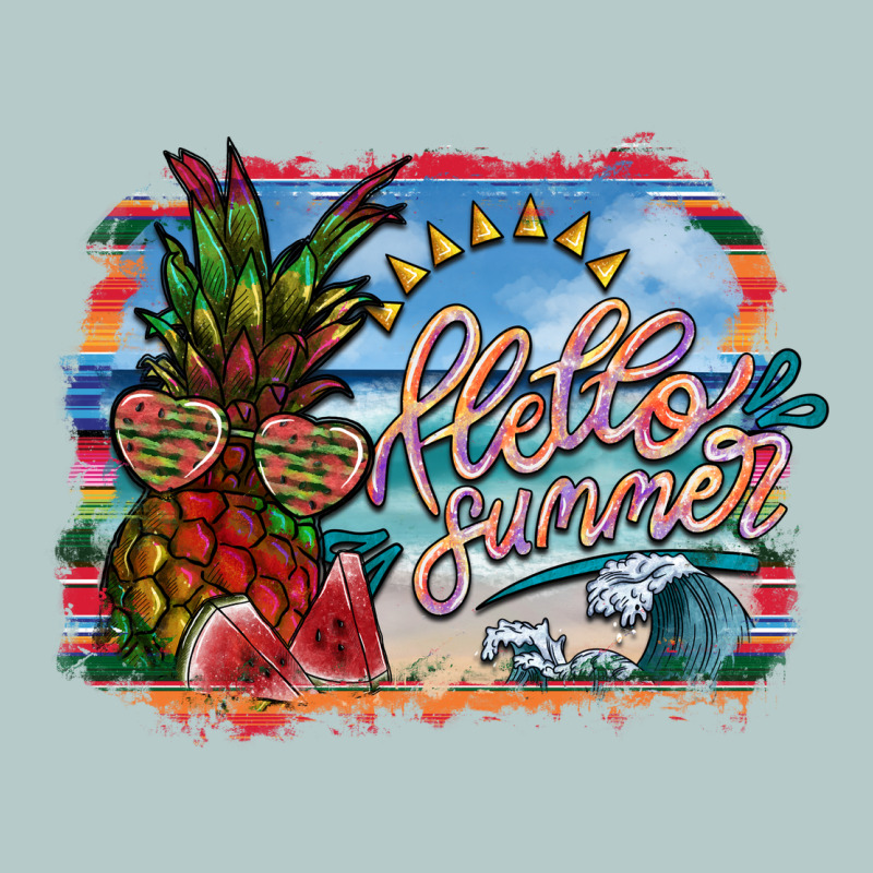 Hello Summer Heavy Core Tee by SublimationCraftShop | Teevron