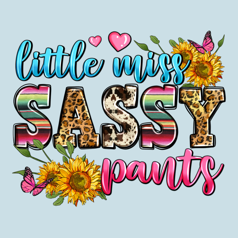 Western Little Miss Sassy Pants Ladies Tee by Zillion Design Studio | Teevron