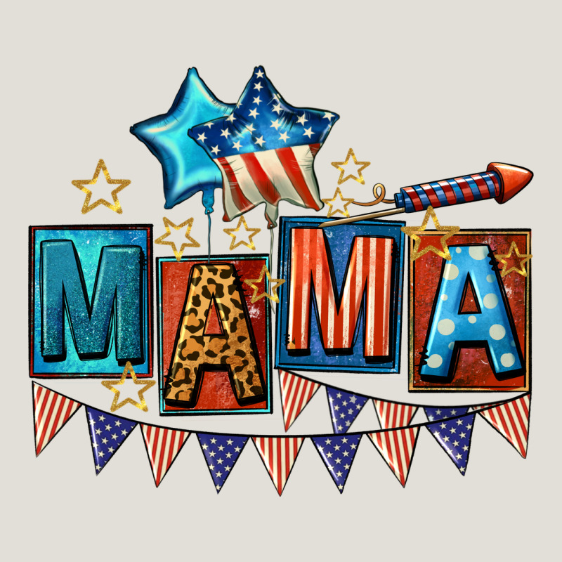All American Mama 4th Of July Heavy Core Tee by CowGirlArtShop | Teevron