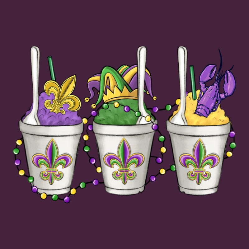 Mardi Gras Snowballs Long Sleeve Tee by MaliasSmallBusiness | Teevron