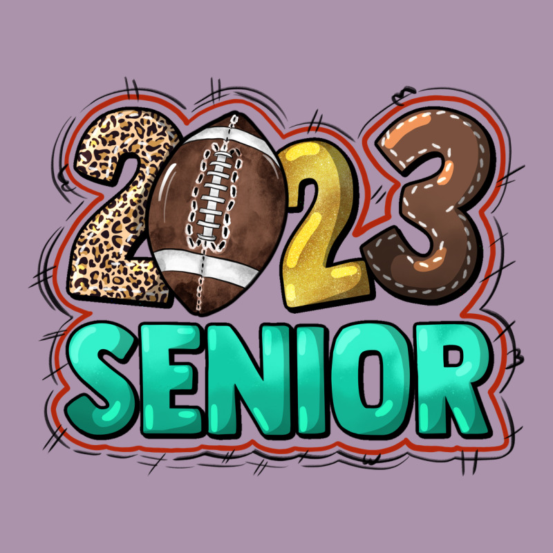 2023 Senior Football Heavyweight Hoodie by NancyCooperArtShop | Teevron