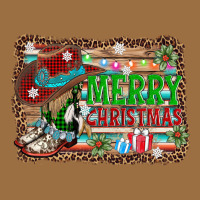 Merry Christmas Western Boots Vintage Tee | Teevron