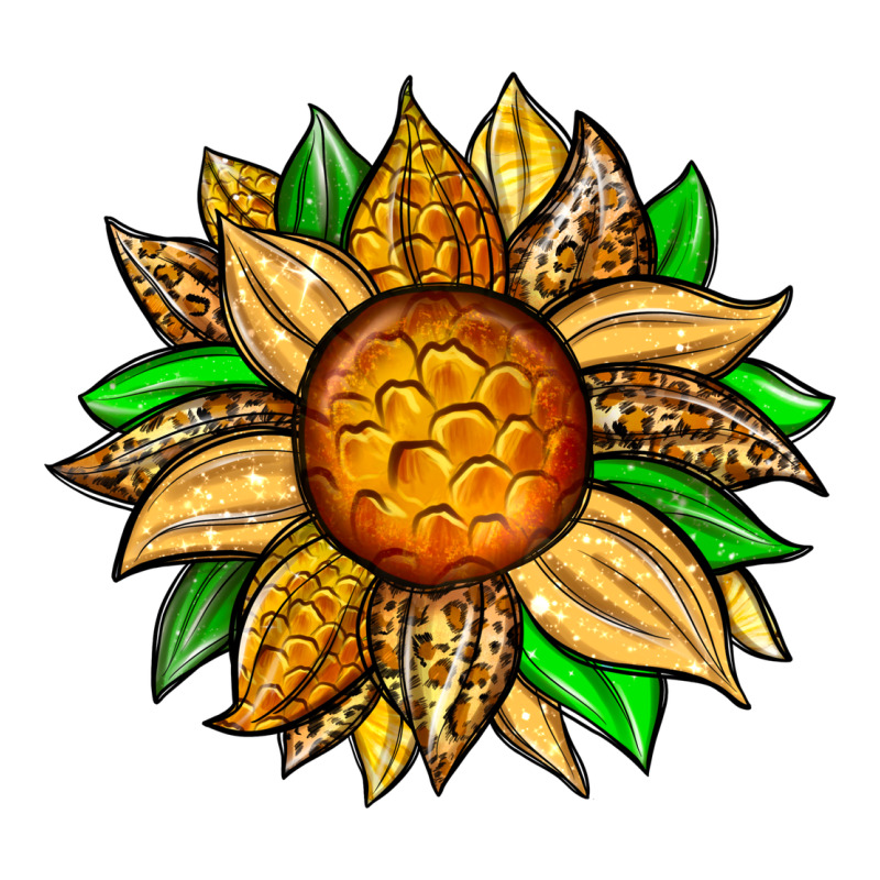 Pineapple Sunflower Ladies Tee by Zillion Design Studio | Teevron