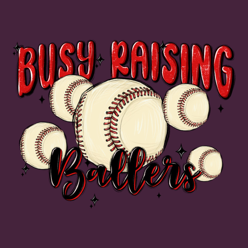 Busy Raising Ballers Classic Tee by MaliasSmallBusiness | Teevron