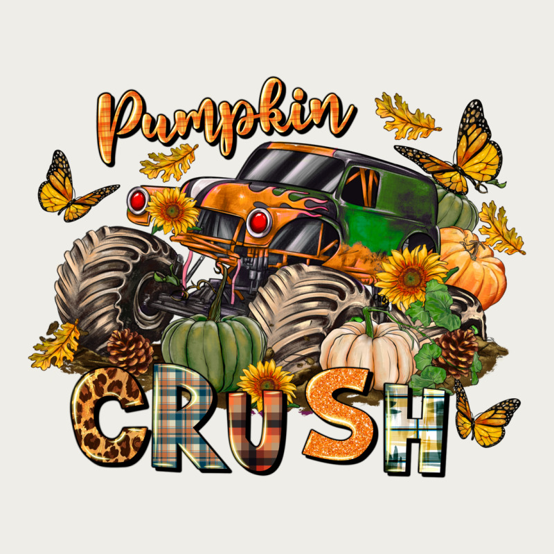 Pumpkin Crush Truck Zipper Hoodie by LillyAllenDesigns | Teevron