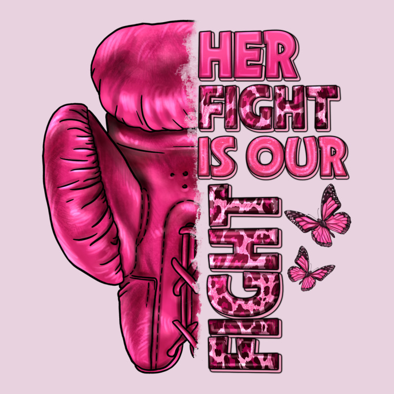 Her Fight Is Our Fight Cancer Ladies Tee by texasbilliewilder | Teevron
