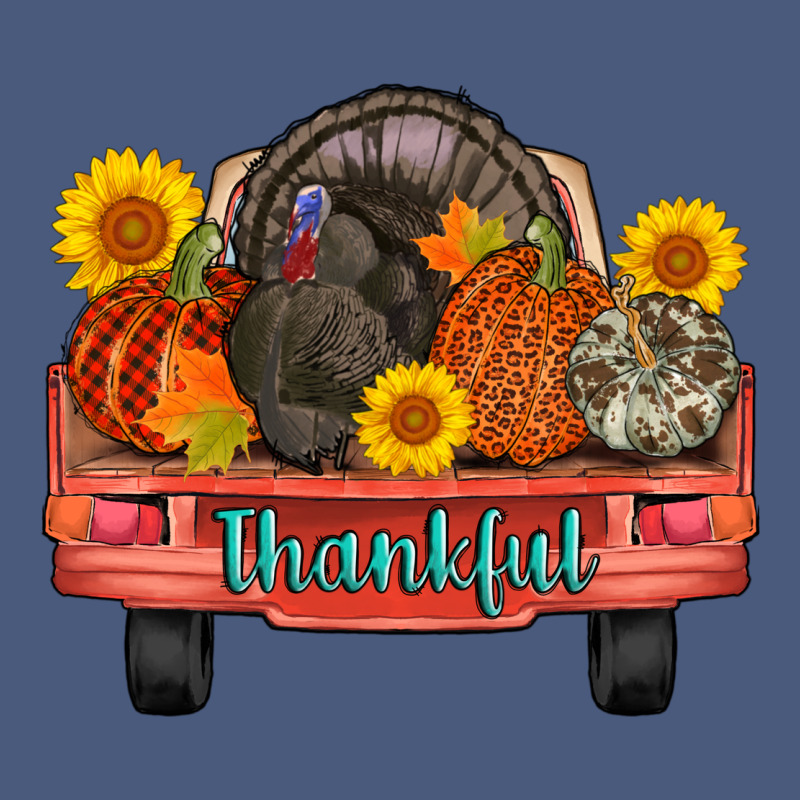 Thankful Turkey Truck Vintage Hoodie by AdoDesignShop | Teevron