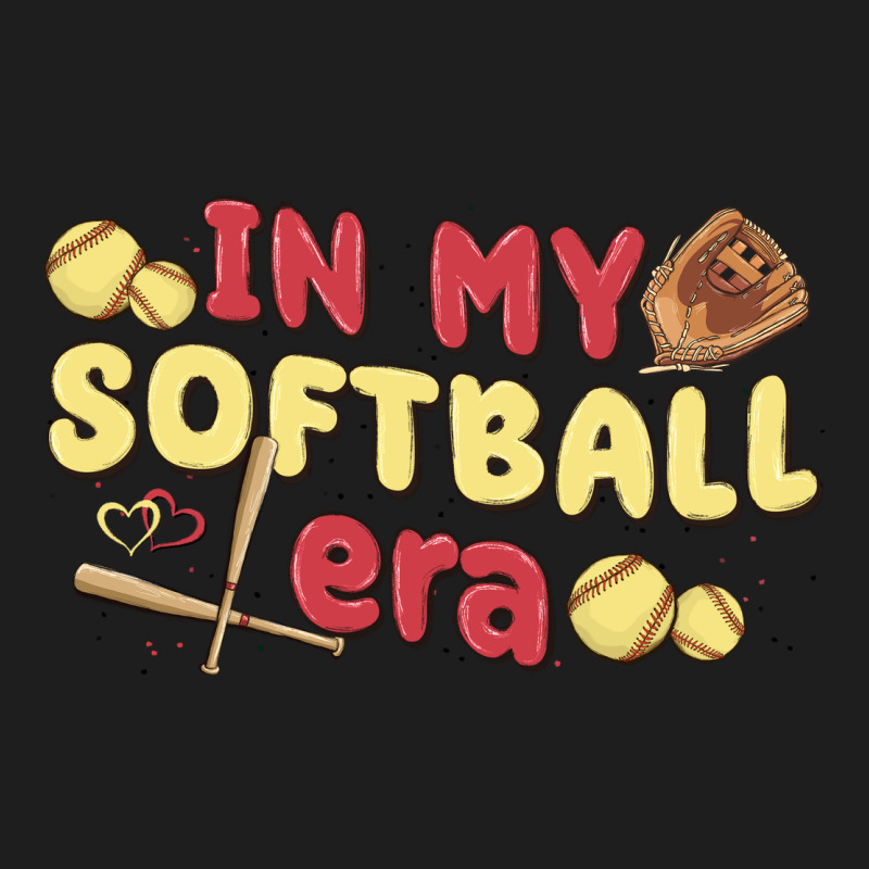 In My Softball Era Classic Tee by MaliasSmallBusiness | Teevron