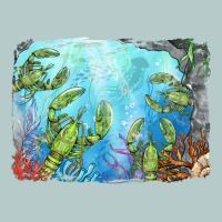 Lobster Background Heavy Core Tee | Teevron