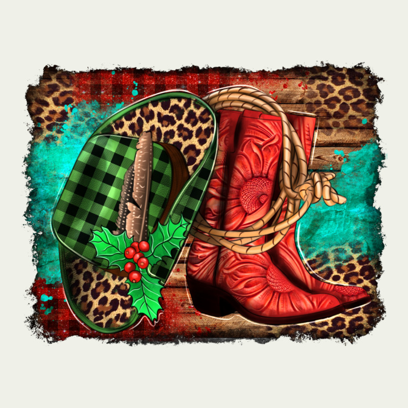 Country Boots Christmas Urban Heavy Tee by Jasminsmagicworld | Teevron