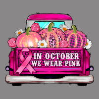 Truck In October We Wear Pink Vintage Tee | Teevron