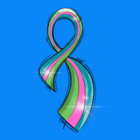Metastatic Breast Cancer Ribbon Zipper Hoodie | Teevron