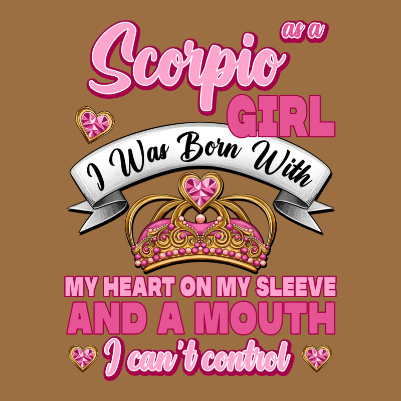 As A Scorpio Girl Zodiac Girls Vintage Tee by Jasminsmagicworld | Teevron