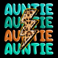 Auntıe With Lightning Bolt Long Sleeve Tee | Teevron