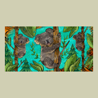 Koala License Plate Heavy Core Tee | Teevron
