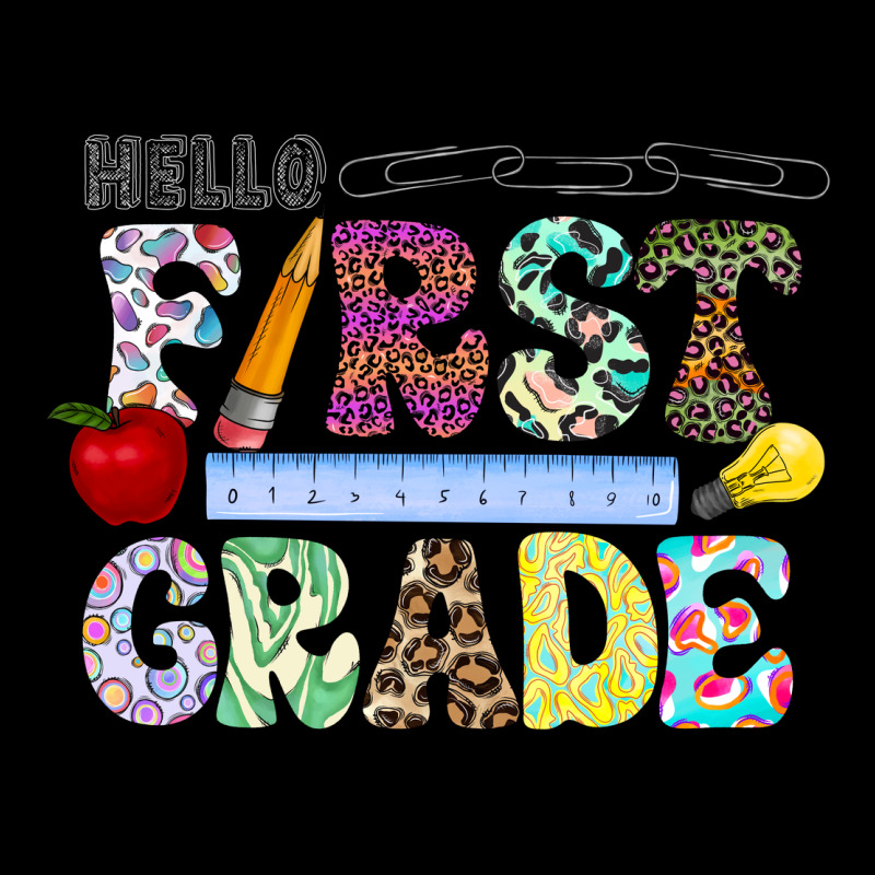 Hellofirstgrade Heavy Core Tee by CowhideDigitalArt | Teevron