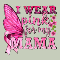 I Wear Pink For My Mama With Butterfly Ladies Tee | Teevron