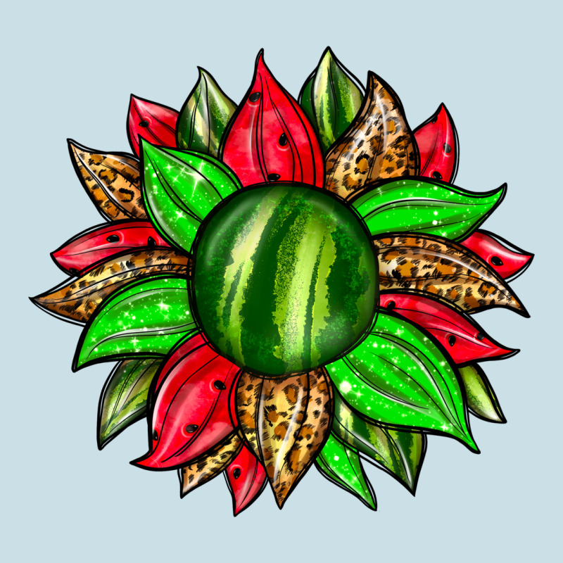 Watermelon Sunflower Ladies Tee by Zillion Design Studio | Teevron