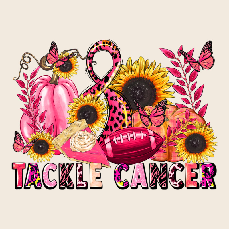 Tackle Cancer Zipper Hoodie by LillyAllenDesigns | Teevron