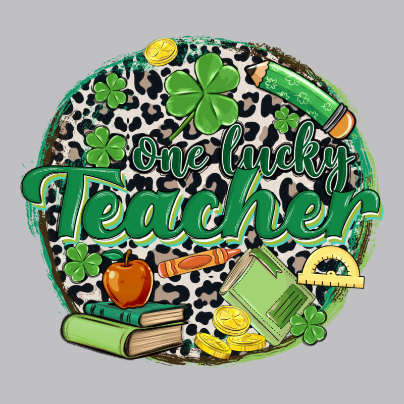 One Lucky Teacher Long Sleeve Tee by MaliasSmallBusiness | Teevron