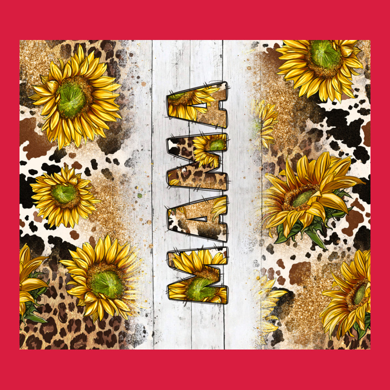 Western Mother's Day Mama With Cowhide And Sunflowers Tumbler Tbs Premium Hoodie by TumblerDesignByShophia | Teevron