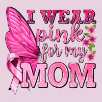I Wear Pink For My Mom With Butterfly Ladies Tee | Teevron