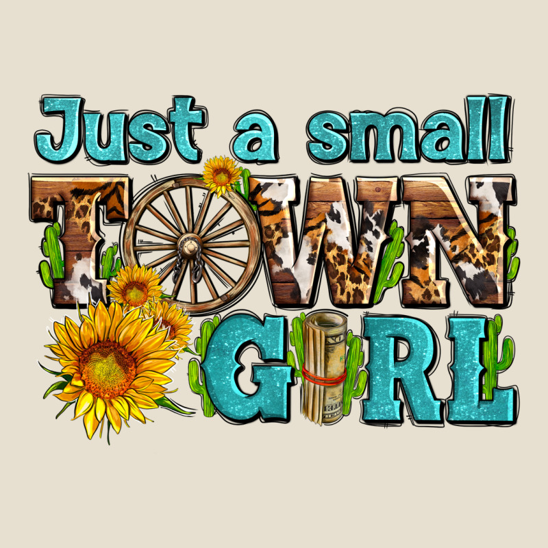 Just A Small Town Girl With Sunflowers And Money Urban Heavy Tee by AdoDesignShop | Teevron