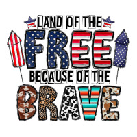 Land Of The Beacause Of The Brave Premium Tee | Teevron