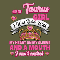 As A Taurus Girl Zodiac Girls Vintage Tee | Teevron