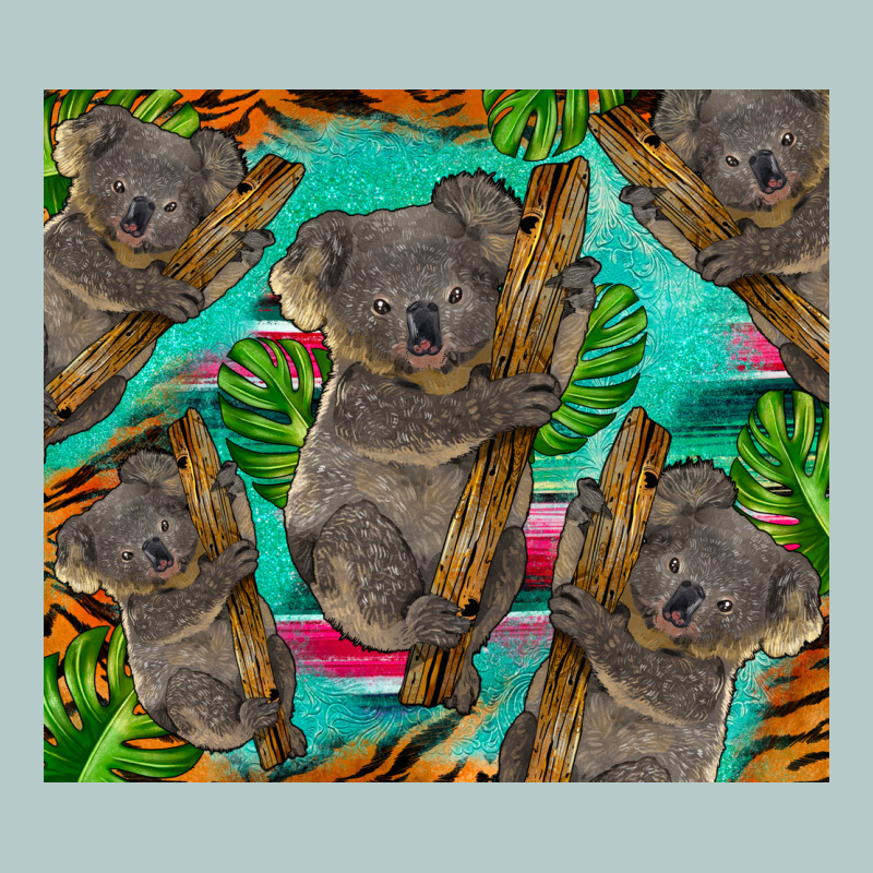 Koala Tumbler Heavy Core Tee by BarkalooDesign | Teevron