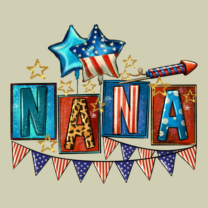 American Nana 4th Of July Heavy Core Tee by CowGirlArtShop | Teevron
