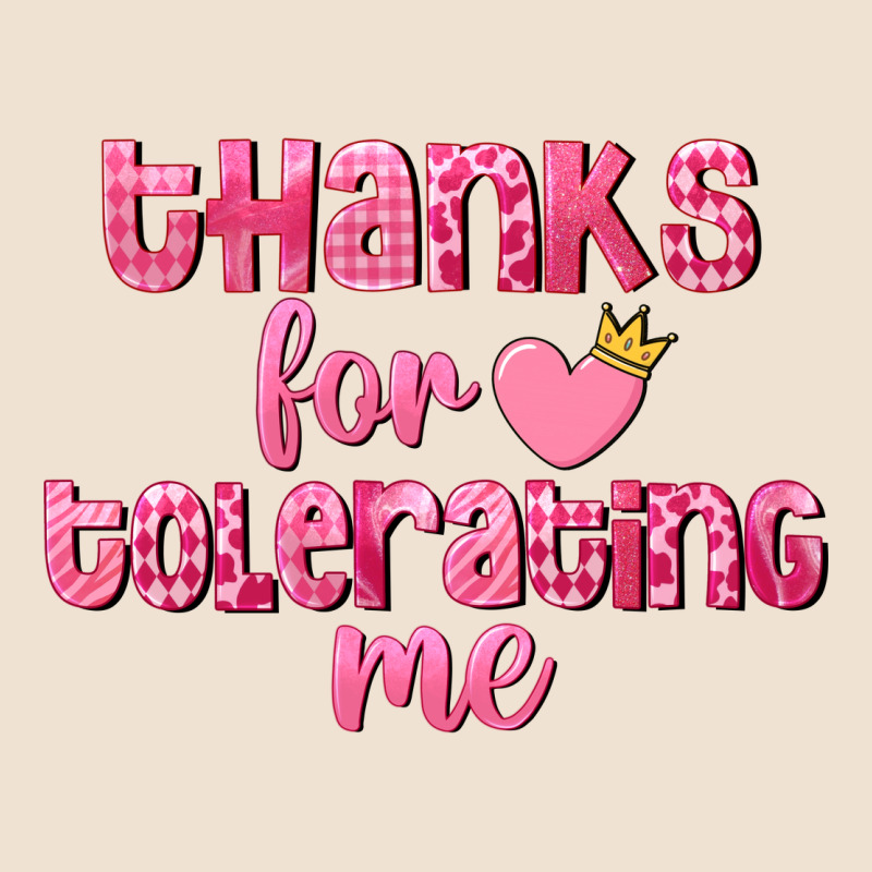 Thanks For Tolerating Me Valentine's Day Urban Hoodie by FaDigitalArtStudio | Teevron