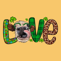 Western St. Patrick's Day Love Cow Vintage Hoodie | Teevron