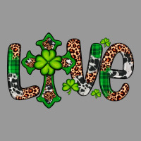 Western St. Patrick's Day Love Cross Vintage Hoodie | Teevron