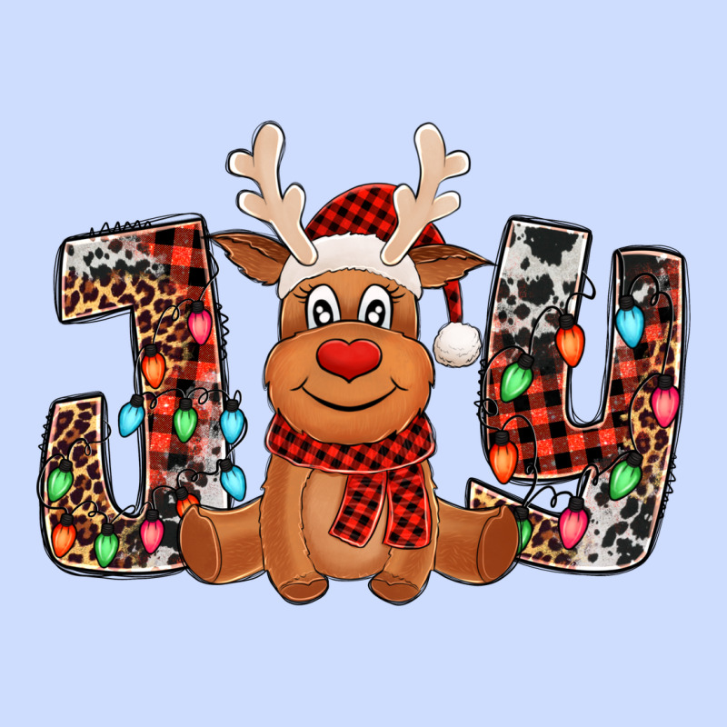 Joy Christmas Reindeer Urban Heavy Tee by Jasminsmagicworld | Teevron