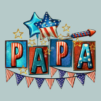 American Papa 4th Of July Heavy Core Tee | Teevron