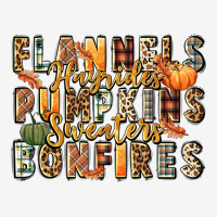 Flannels Hayrides Pumpkins  Bonfires Urban Hoodie | Teevron
