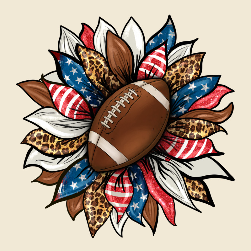 American Football Sunflower Premium Tee by HRA Design Shop | Teevron