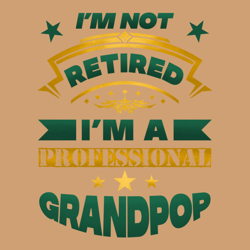 I'm Not Retired I'm A Professional Grandpop Vintage Tee by Jasminsmagicworld | Teevron