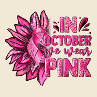 In October We Wear Pink Sunflower Ladies Tee | Teevron