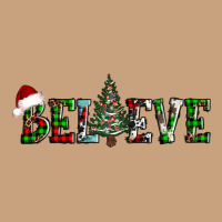 Believe Christmas Tree Vintage Tee | Teevron