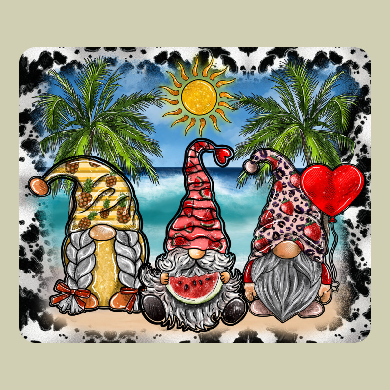 Summer Gnome Mousepad Heavy Core Tee by SublimationCraftShop | Teevron