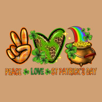 Peace Love St Patricks Day Vintage Tee | Teevron