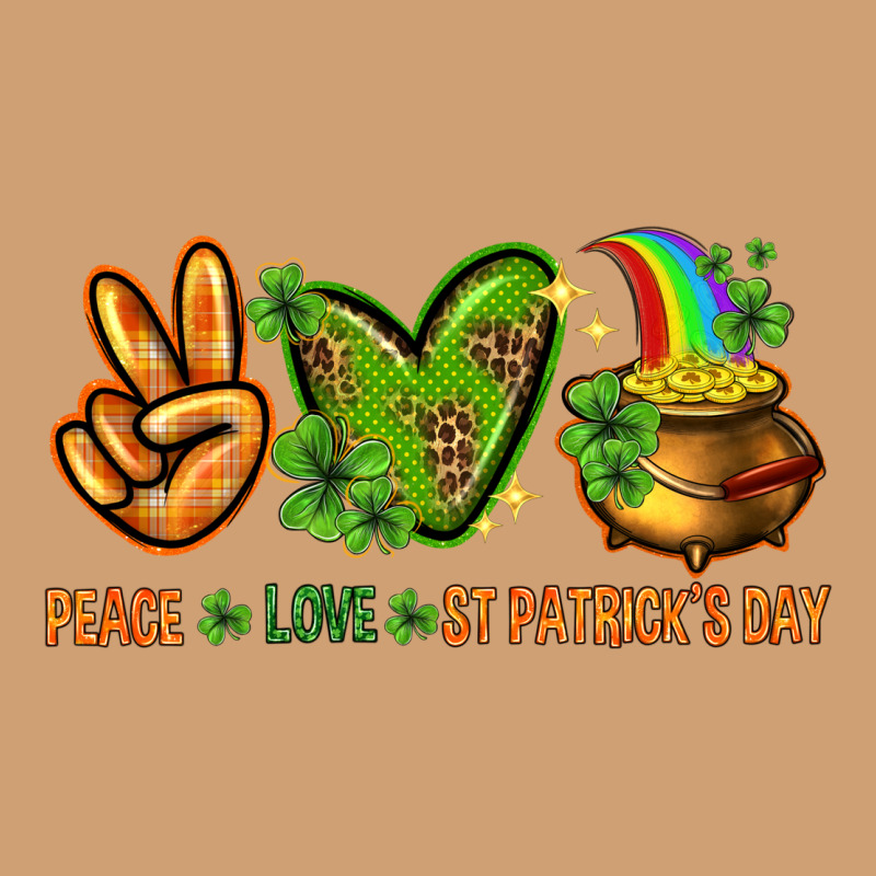 Peace Love St Patricks Day Vintage Tee by NancyCooperArtShop | Teevron