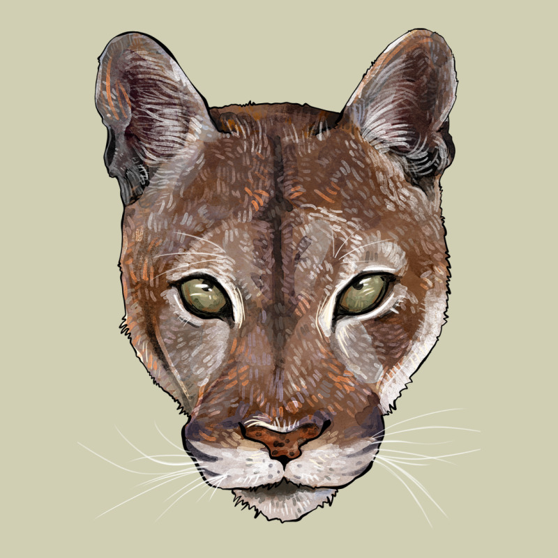Florida Panther  Face Heavy Core Tee by BarkalooDesign | Teevron