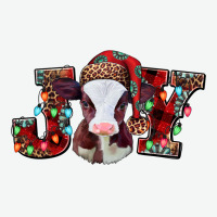 Joy Baby Cow Christmas Urban Heavy Tee | Teevron