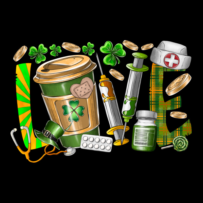 St Patricks Love Nurse Premium Tee by RacoonDesign | Teevron