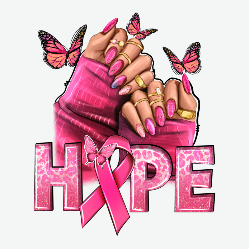 Hope Cancer Nails Urban Heavy Tee by NancyCooperArtShop | Teevron