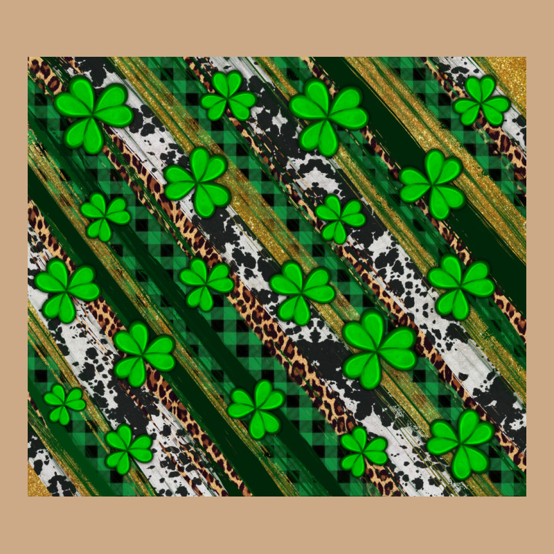 St Patricks Western Brush Strokes Vintage Hoodie by Artiststas | Teevron