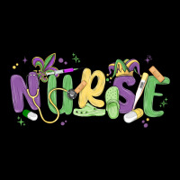 Nurse Mardi Gras Long Sleeve Tee | Teevron